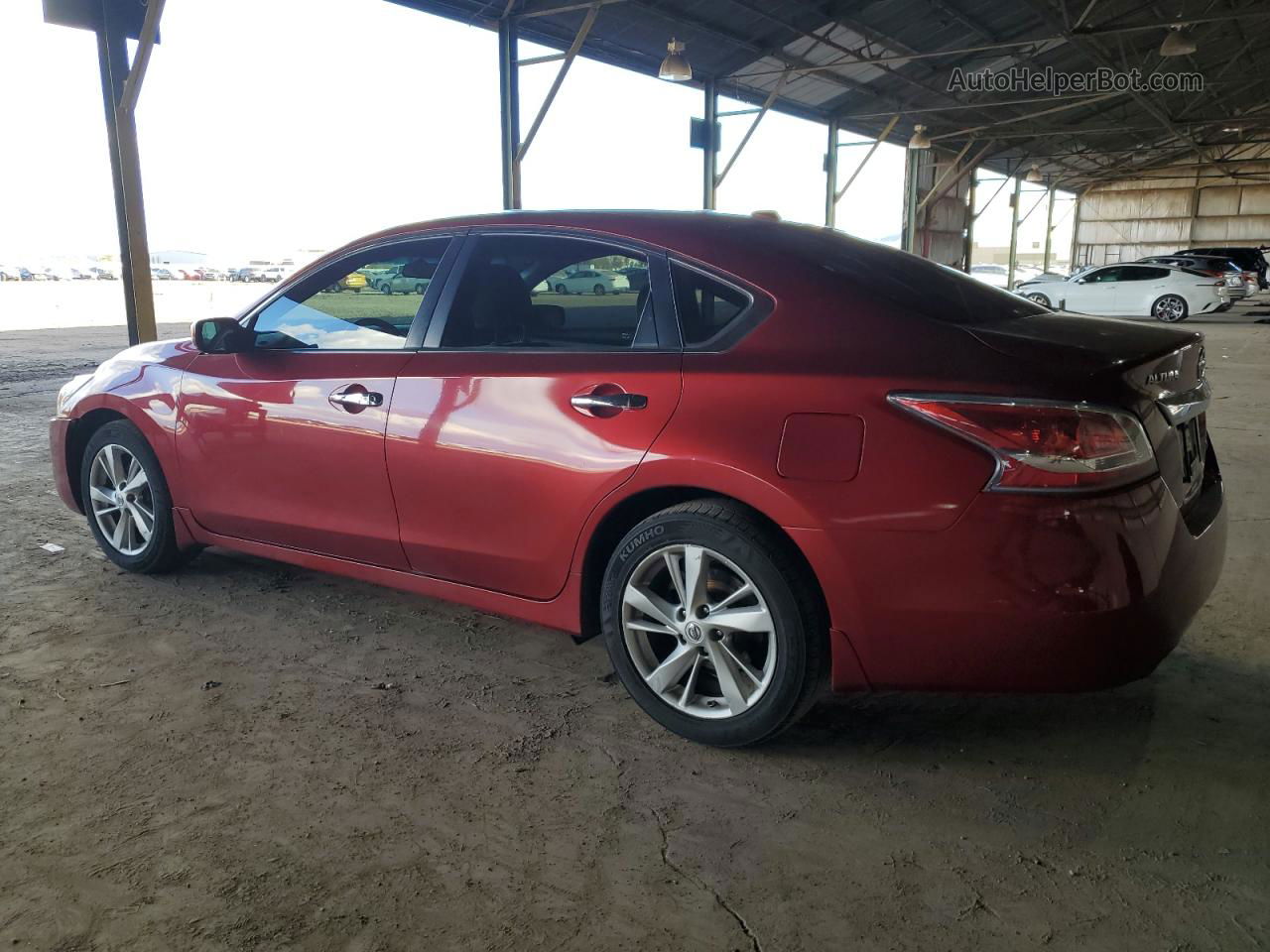 2014 Nissan Altima 2.5 Maroon vin: 1N4AL3AP5EN214457