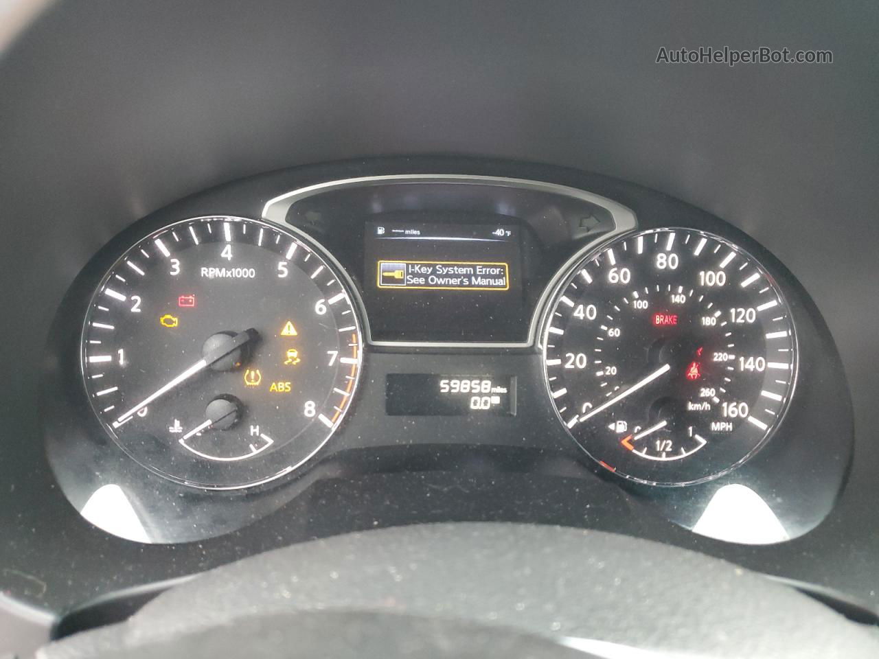 2014 Nissan Altima 2.5 Черный vin: 1N4AL3AP5EN218251