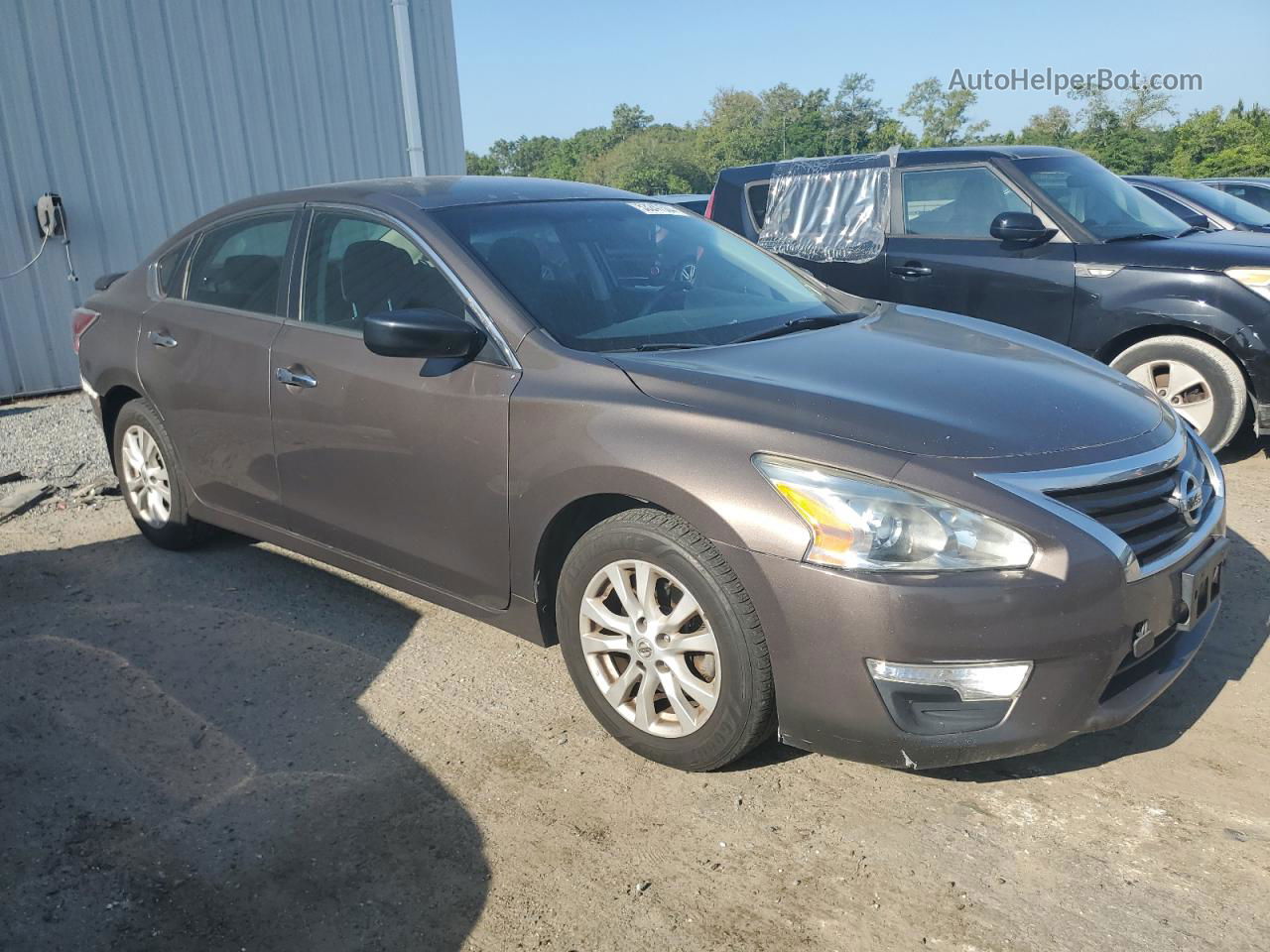 2014 Nissan Altima 2.5 Brown vin: 1N4AL3AP5EN222428