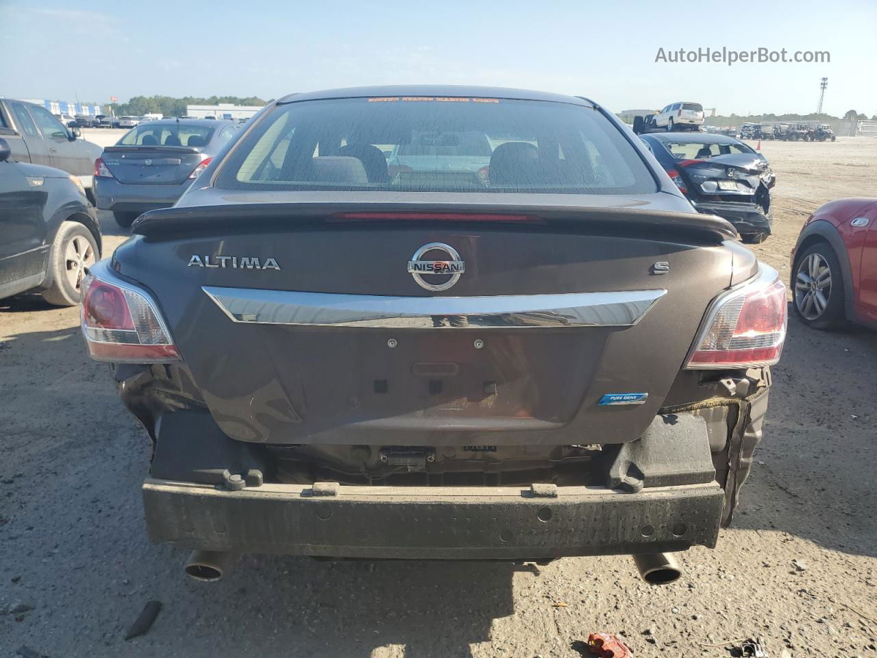 2014 Nissan Altima 2.5 Brown vin: 1N4AL3AP5EN222428