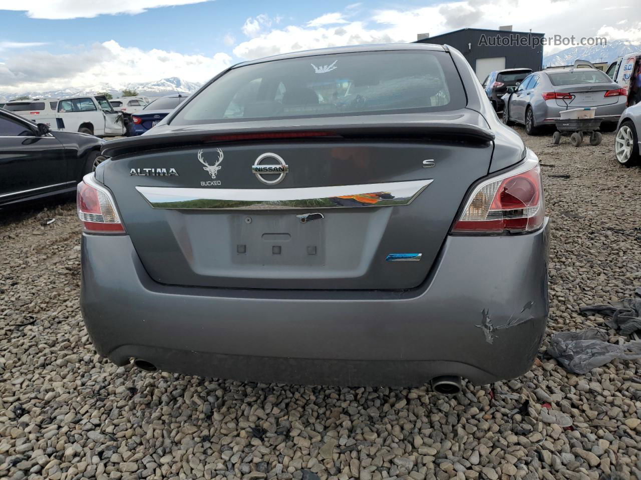 2014 Nissan Altima 2.5 Gray vin: 1N4AL3AP5EN226429