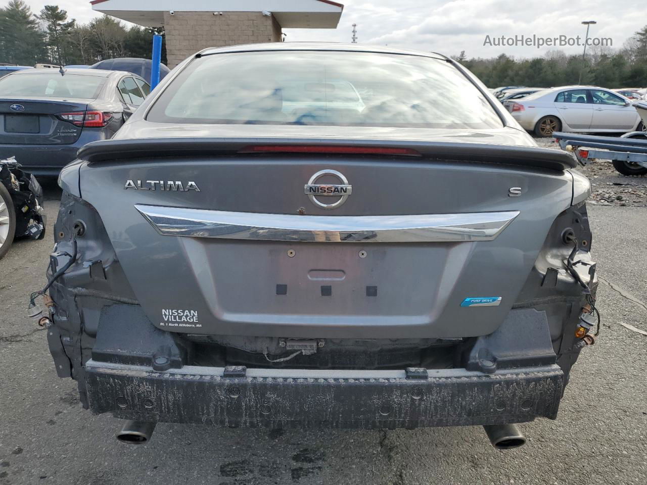 2014 Nissan Altima 2.5 Gray vin: 1N4AL3AP5EN242842