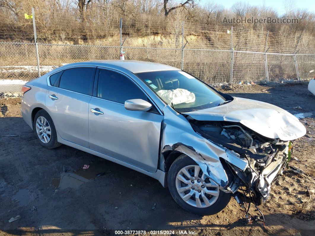 2014 Nissan Altima 2.5 S Silver vin: 1N4AL3AP5EN335716