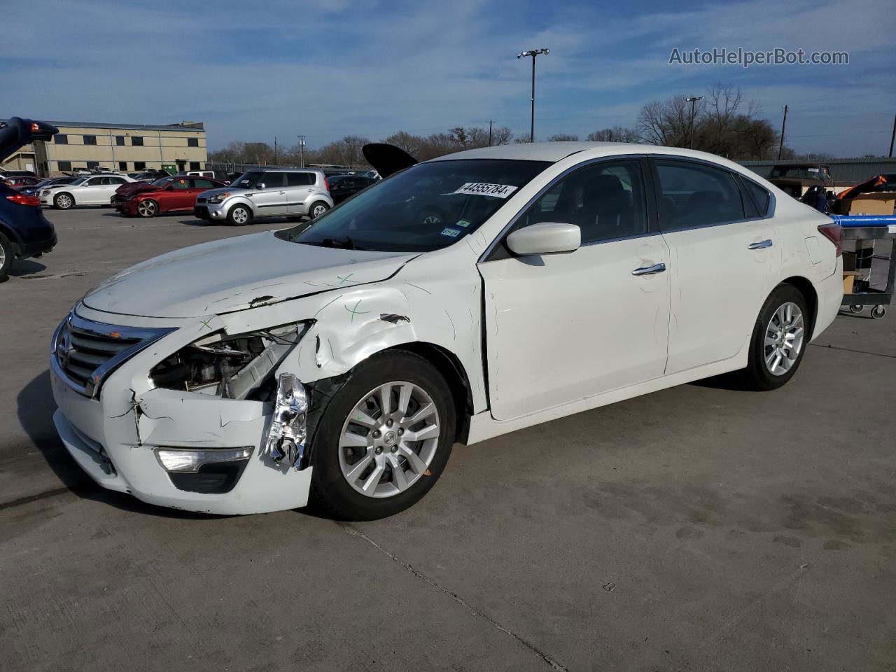 2014 Nissan Altima 2.5 White vin: 1N4AL3AP5EN348837