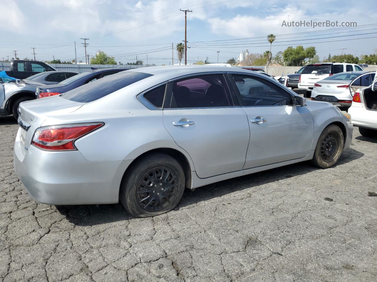 2014 Nissan Altima 2.5 Серебряный vin: 1N4AL3AP5EN378789