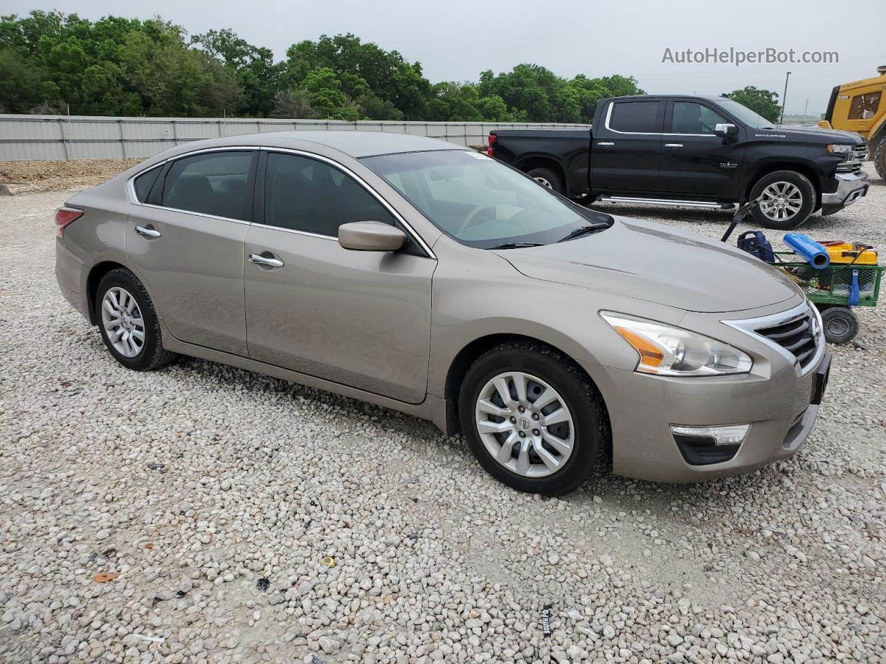 2014 Nissan Altima 2.5 Желто-коричневый vin: 1N4AL3AP5EN380901