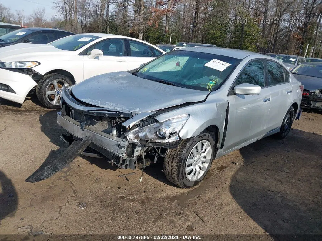 2015 Nissan Altima 2.5 S Silver vin: 1N4AL3AP5FC112718