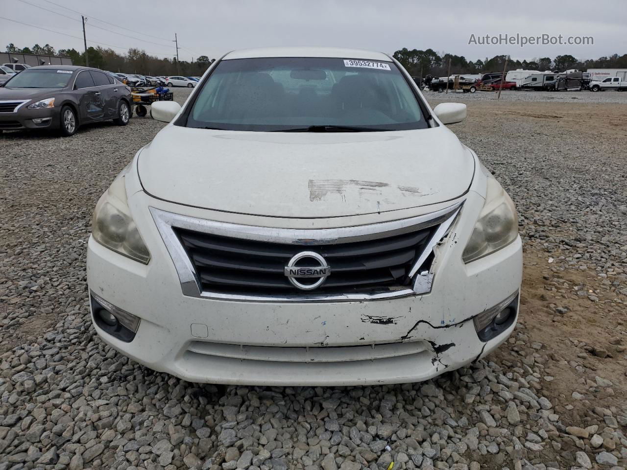 2015 Nissan Altima 2.5 White vin: 1N4AL3AP5FC129079