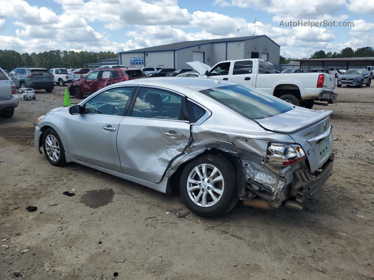 2015 Nissan Altima 2.5 Silver vin: 1N4AL3AP5FC129373