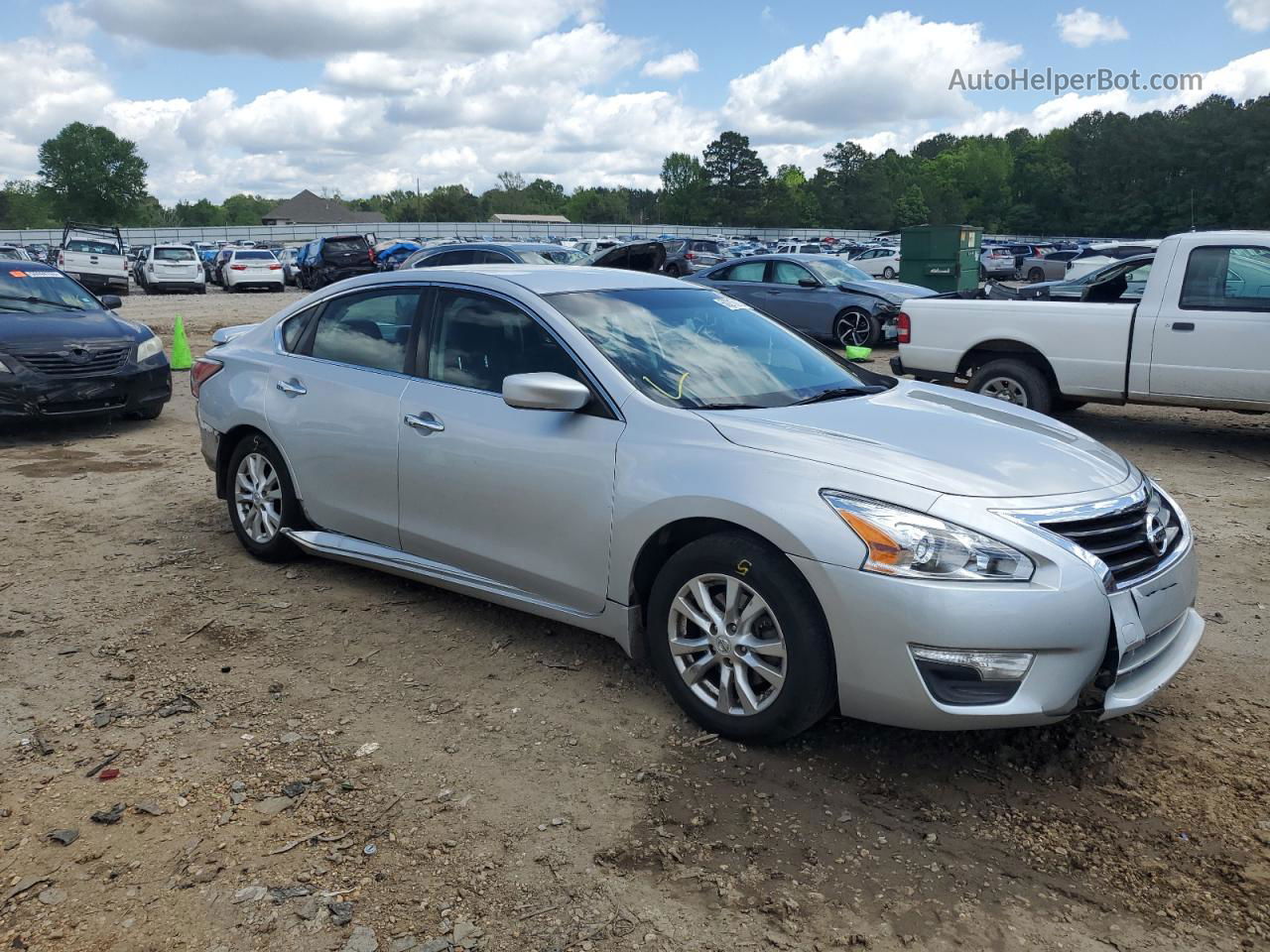 2015 Nissan Altima 2.5 Silver vin: 1N4AL3AP5FC129373