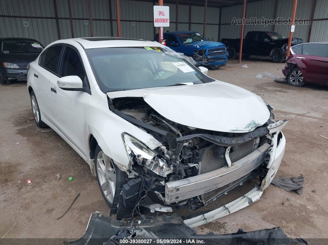 2015 Nissan Altima 2.5 Sv White vin: 1N4AL3AP5FC141491