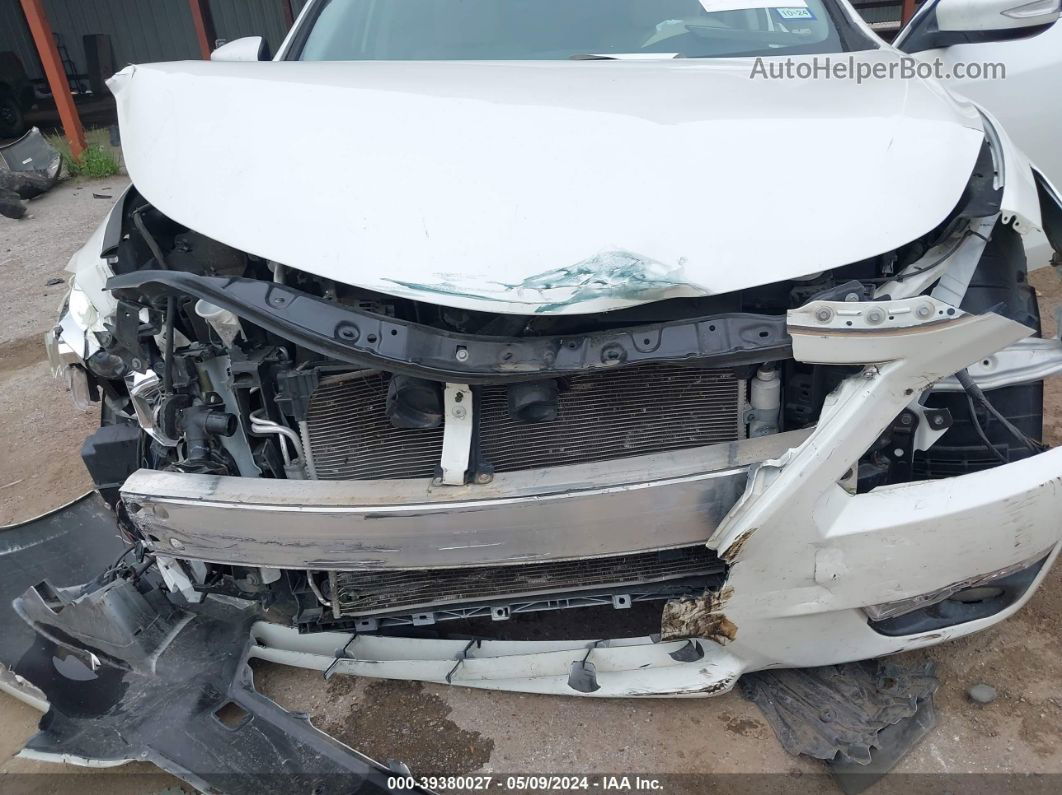 2015 Nissan Altima 2.5 Sv White vin: 1N4AL3AP5FC141491
