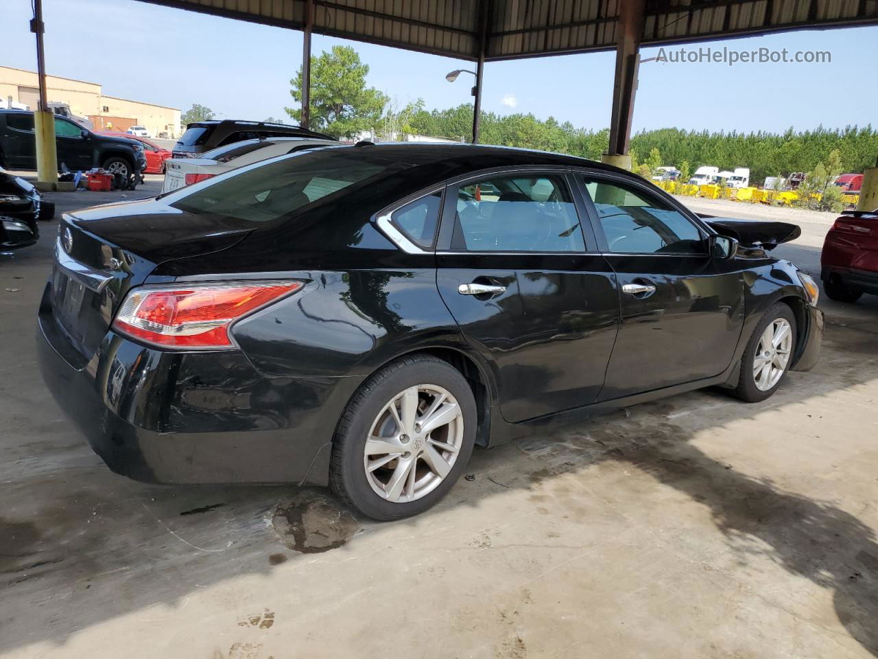 2015 Nissan Altima 2.5 Black vin: 1N4AL3AP5FC177293