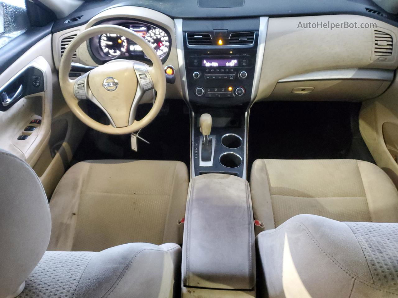 2015 Nissan Altima 2.5 Белый vin: 1N4AL3AP5FC189489