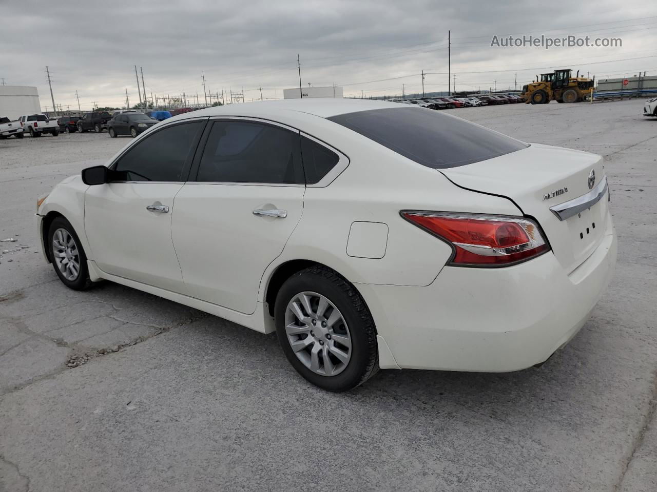 2015 Nissan Altima 2.5 White vin: 1N4AL3AP5FC194286