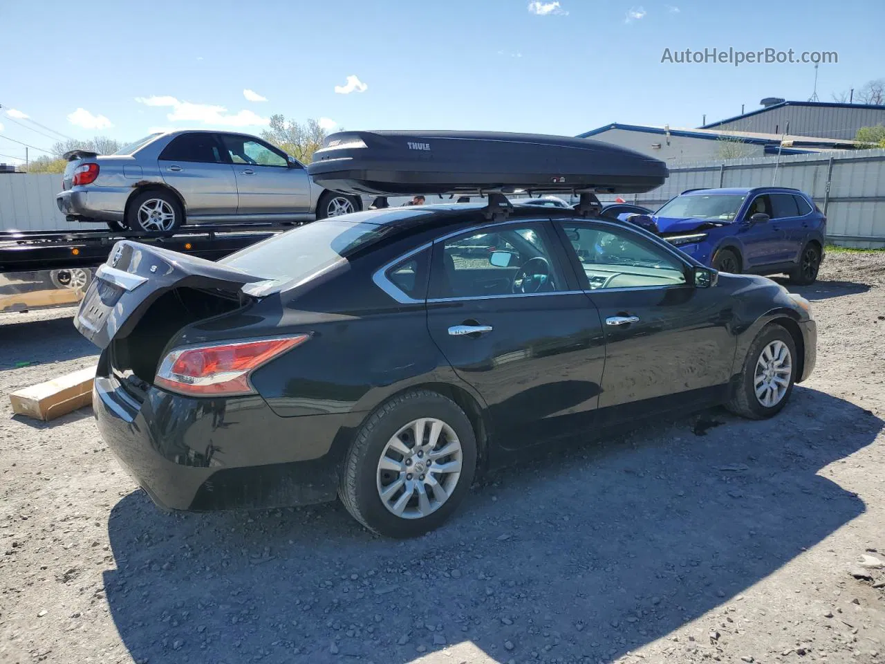 2015 Nissan Altima 2.5 Black vin: 1N4AL3AP5FC203360