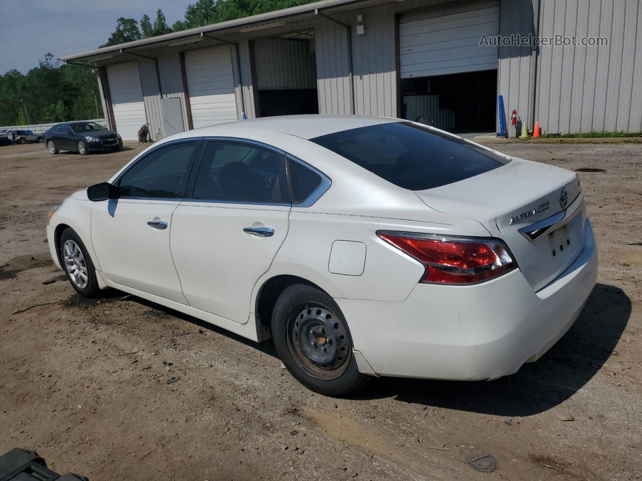 2015 Nissan Altima 2.5 White vin: 1N4AL3AP5FC221129