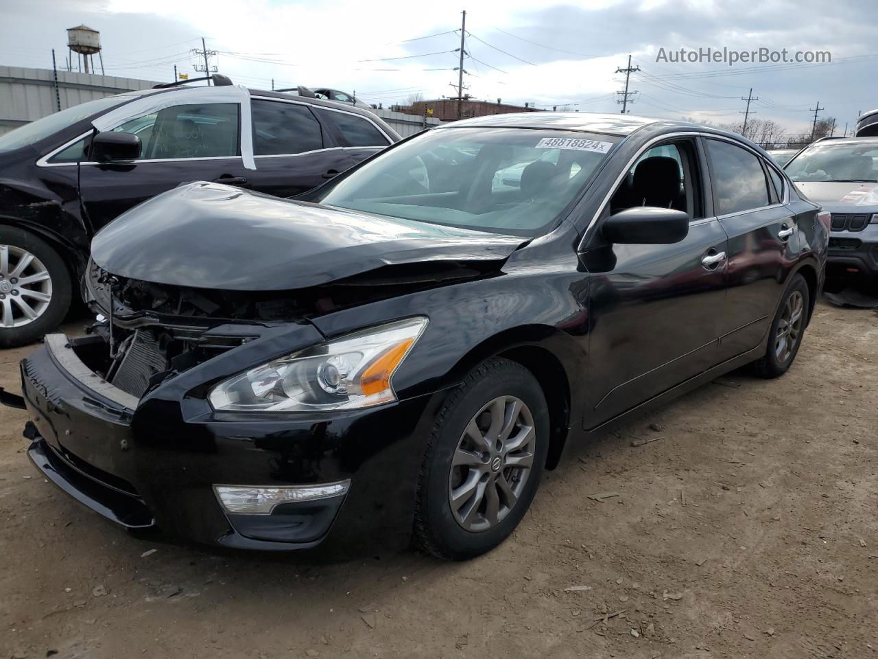 2015 Nissan Altima 2.5 Black vin: 1N4AL3AP5FC261999