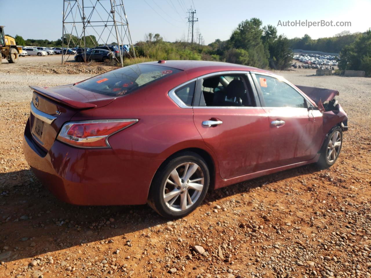 2015 Nissan Altima 2.5 Burgundy vin: 1N4AL3AP5FC288331