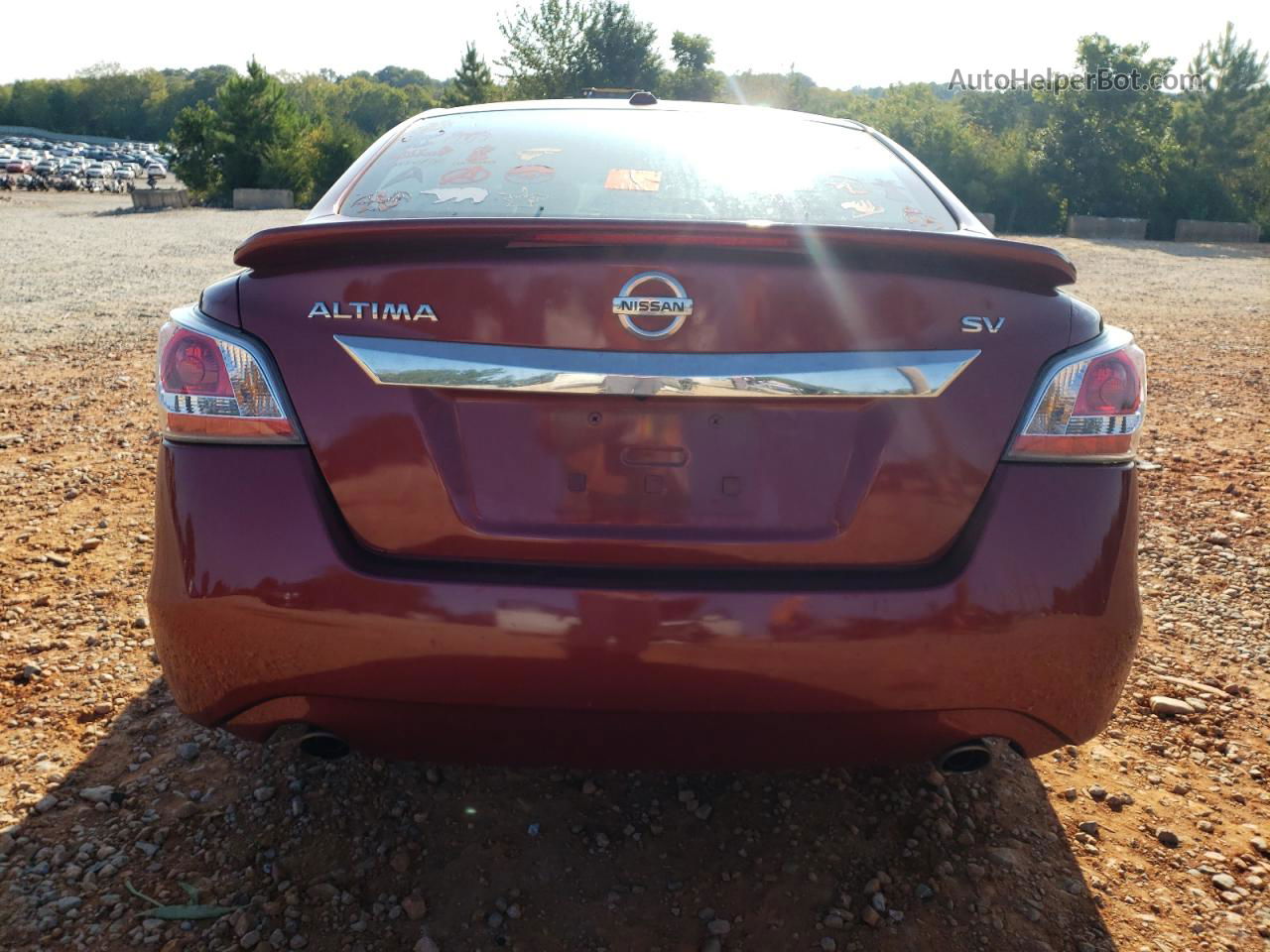 2015 Nissan Altima 2.5 Burgundy vin: 1N4AL3AP5FC288331