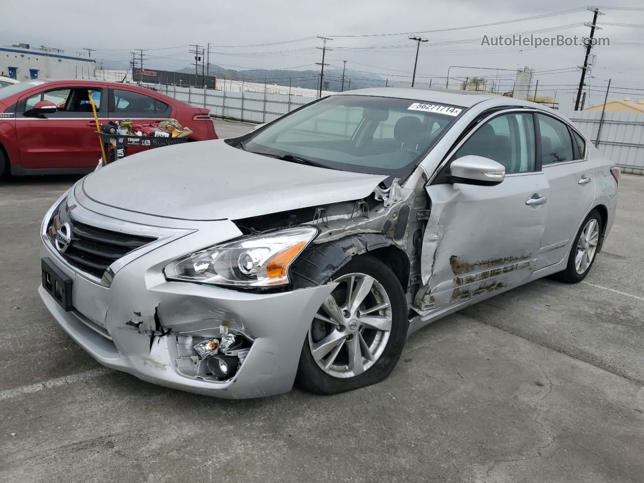 2015 Nissan Altima 2.5 Серебряный vin: 1N4AL3AP5FC411626