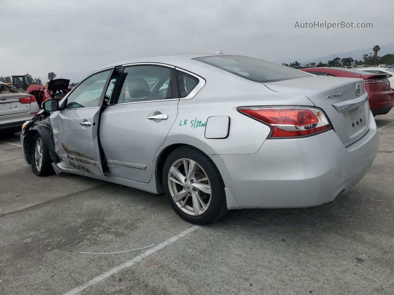 2015 Nissan Altima 2.5 Silver vin: 1N4AL3AP5FC411626