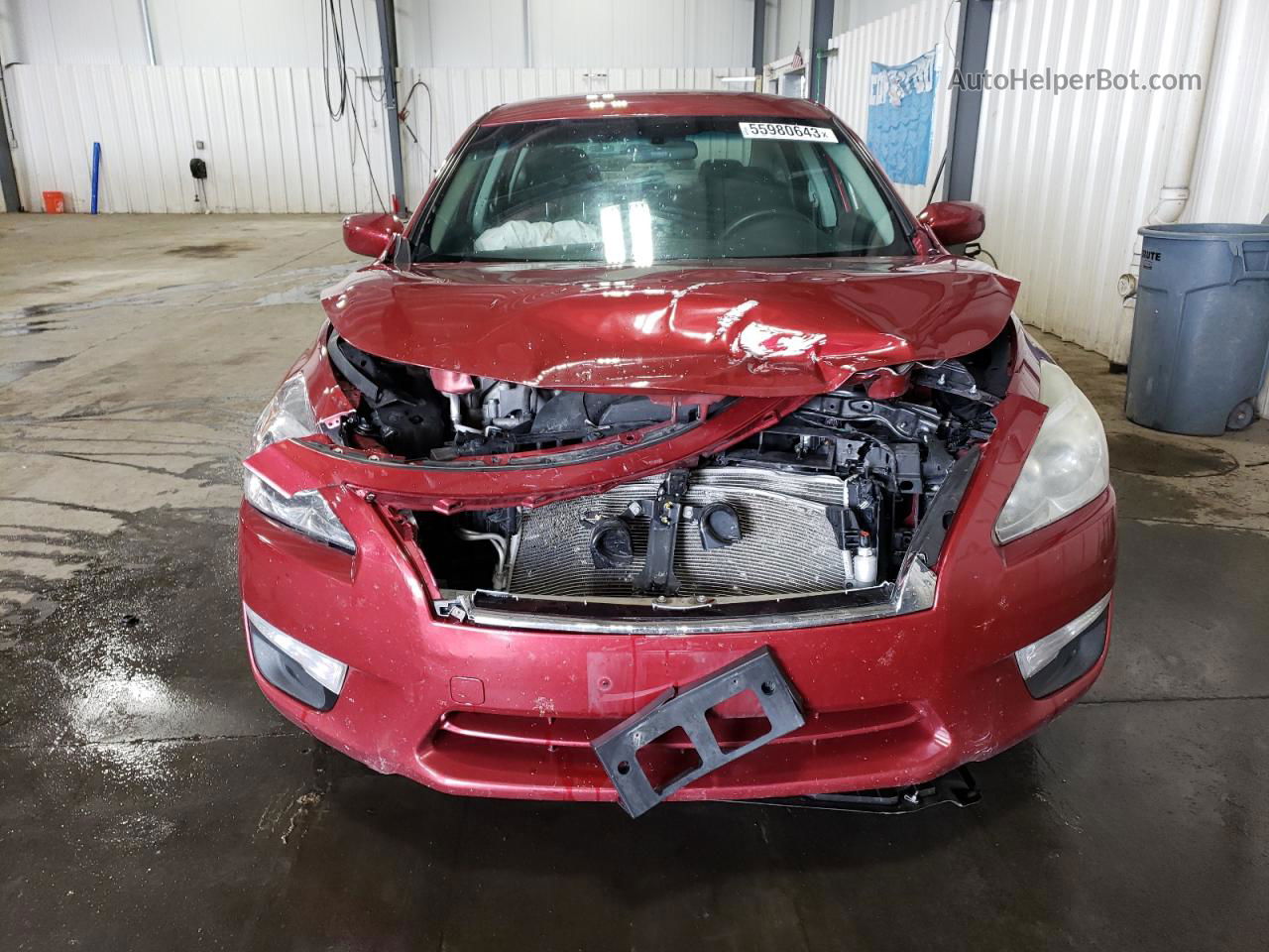 2015 Nissan Altima 2.5 Красный vin: 1N4AL3AP5FC439376