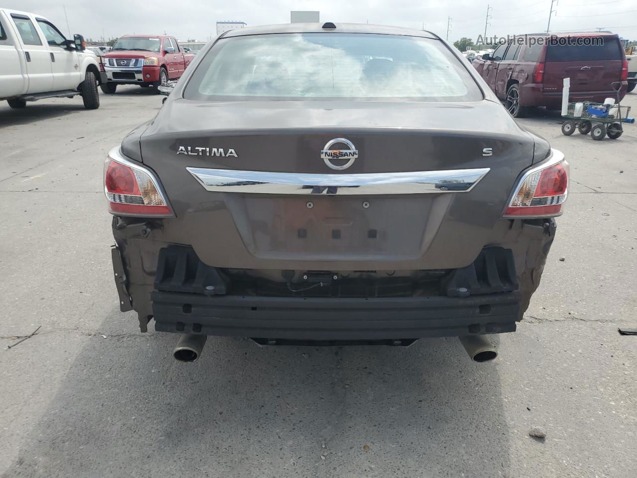 2015 Nissan Altima 2.5 Коричневый vin: 1N4AL3AP5FC439815