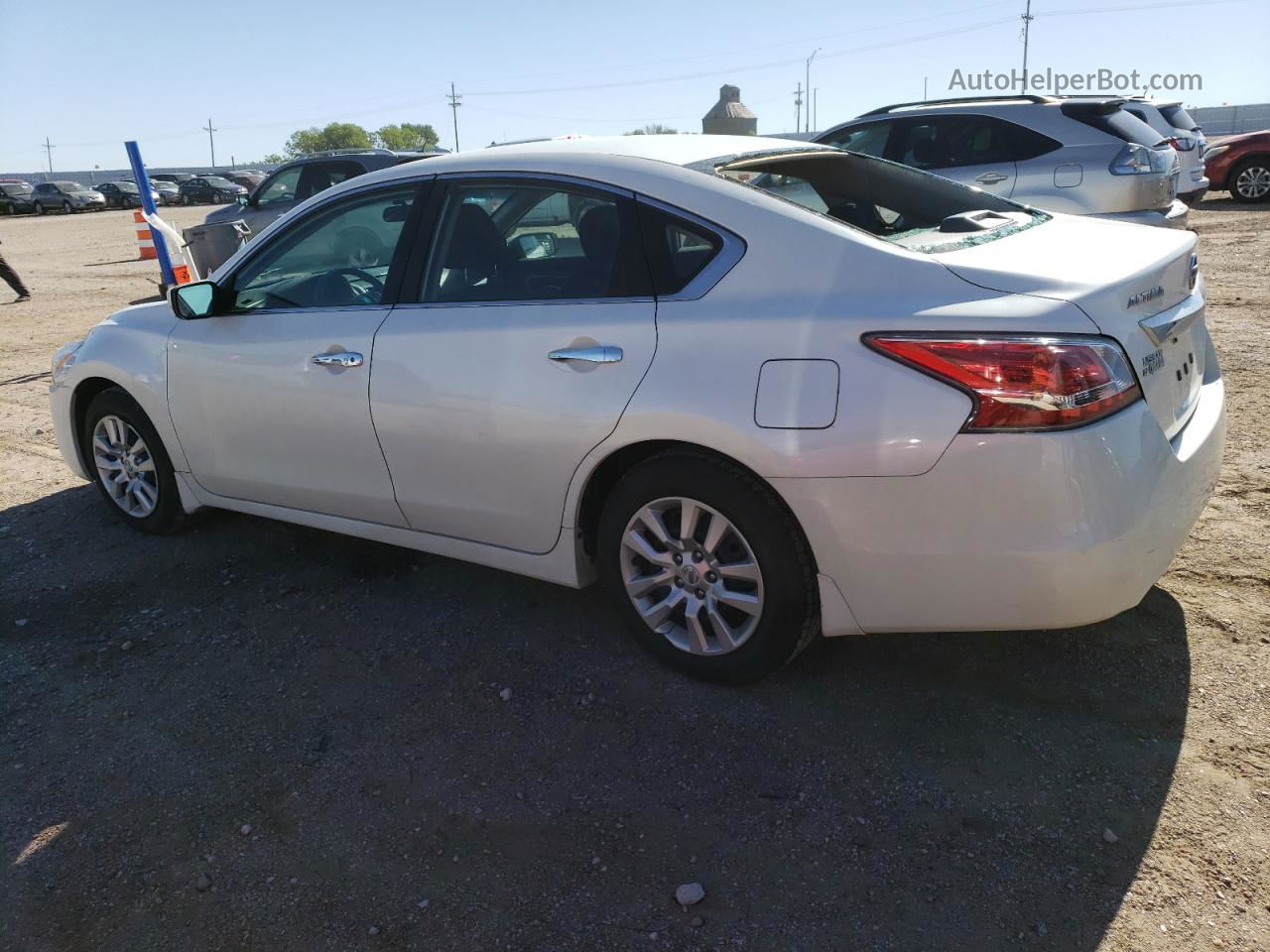 2015 Nissan Altima 2.5 White vin: 1N4AL3AP5FC464102