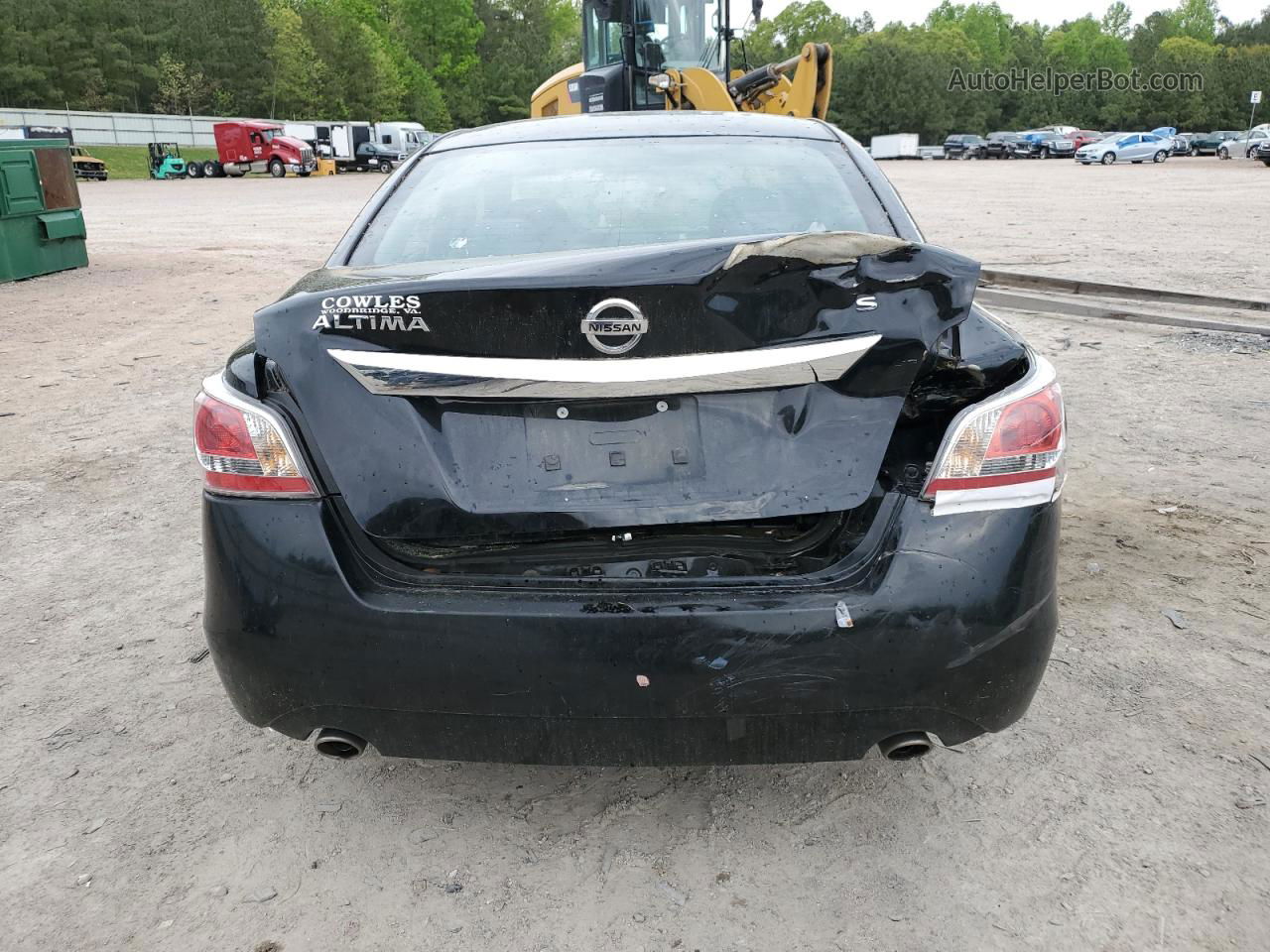 2015 Nissan Altima 2.5 Черный vin: 1N4AL3AP5FC466125