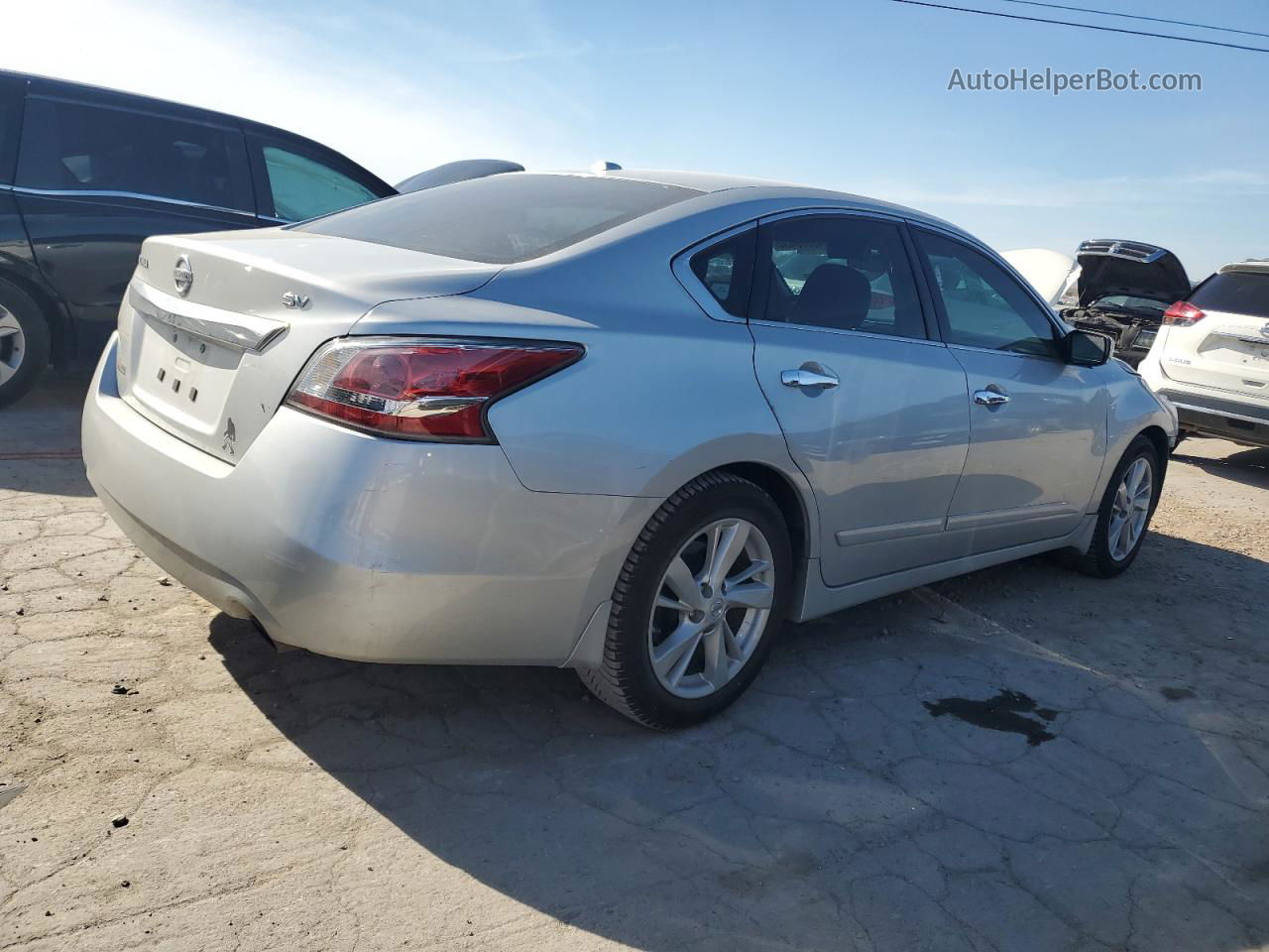 2015 Nissan Altima 2.5 Silver vin: 1N4AL3AP5FC468750