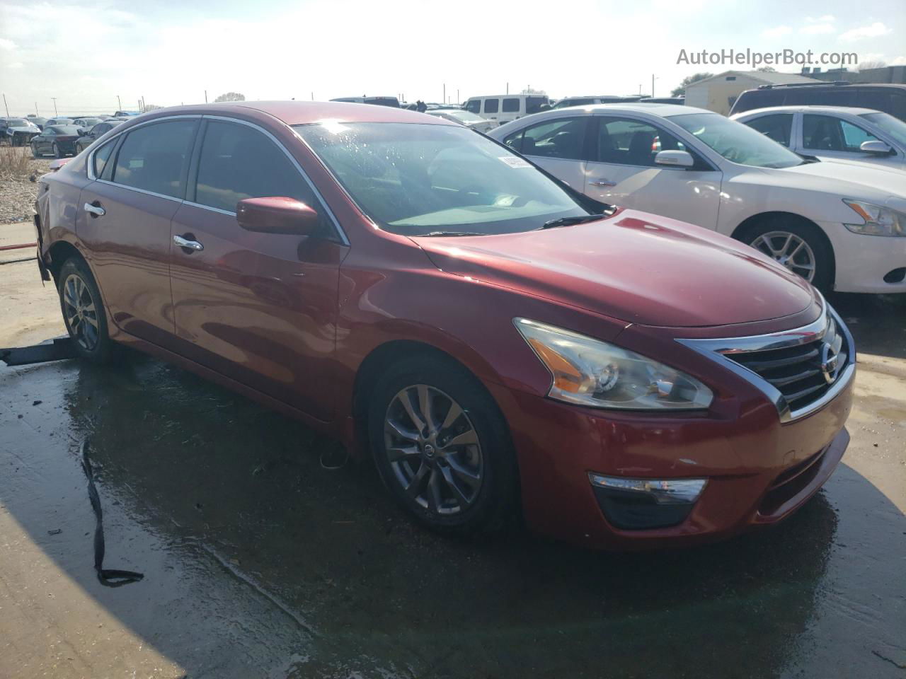 2015 Nissan Altima 2.5 Burgundy vin: 1N4AL3AP5FC482664