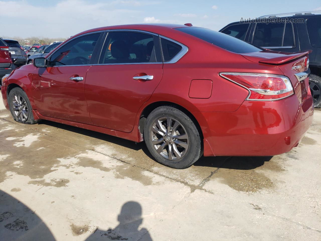 2015 Nissan Altima 2.5 Burgundy vin: 1N4AL3AP5FC482664