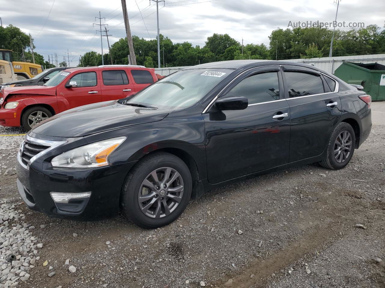 2015 Nissan Altima 2.5 Black vin: 1N4AL3AP5FC487847