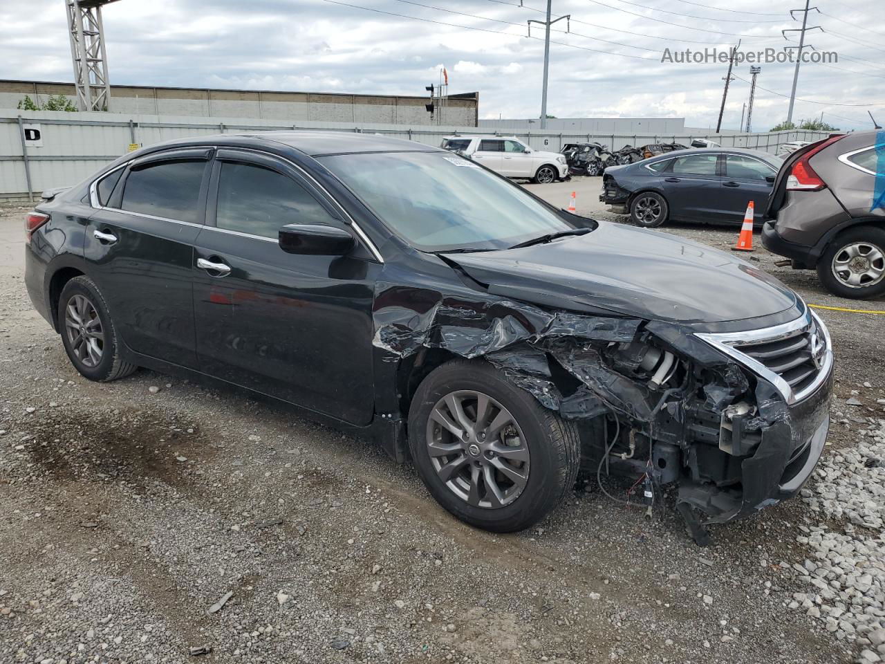 2015 Nissan Altima 2.5 Black vin: 1N4AL3AP5FC487847