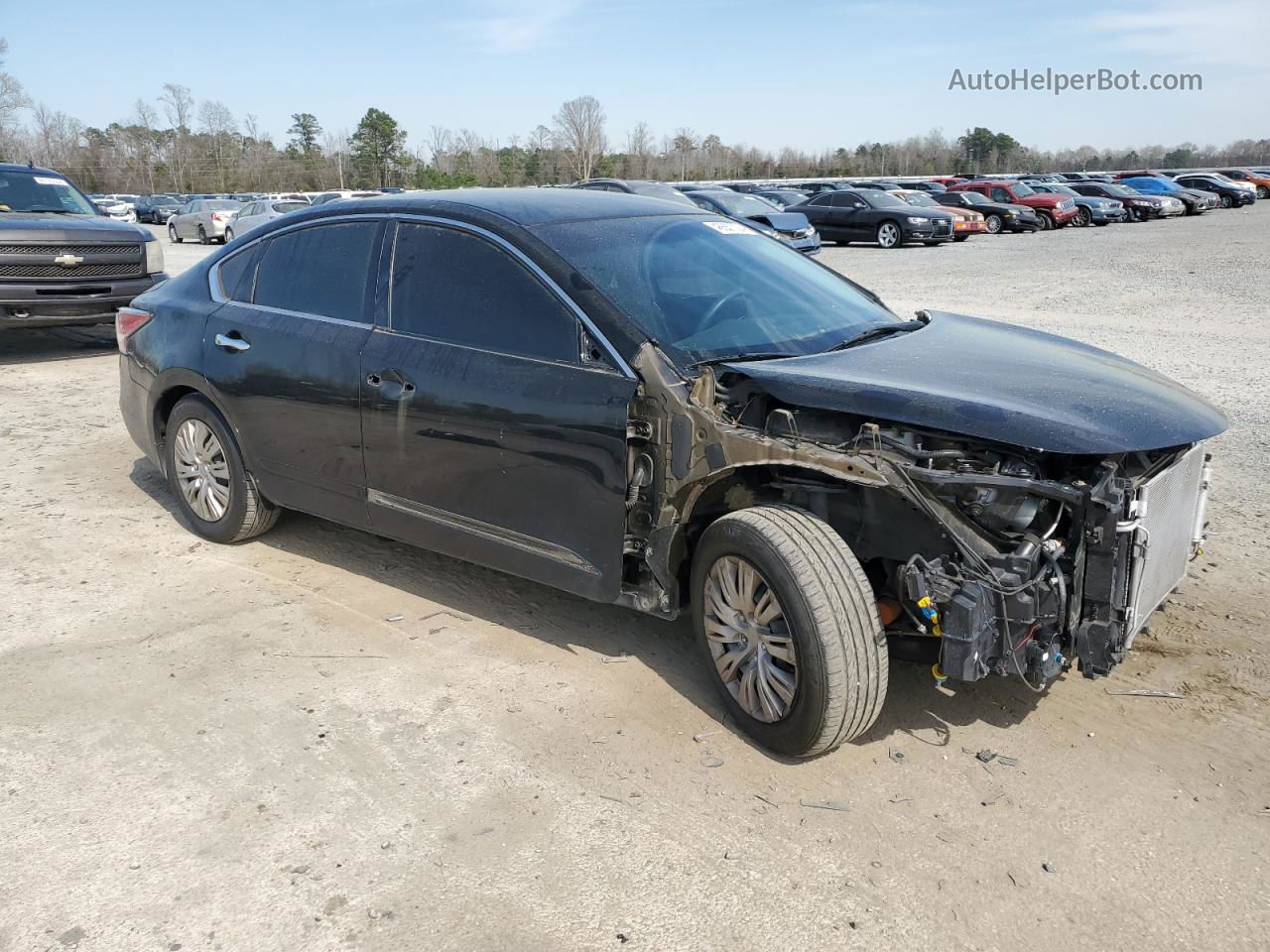 2015 Nissan Altima 2.5 Black vin: 1N4AL3AP5FC493244