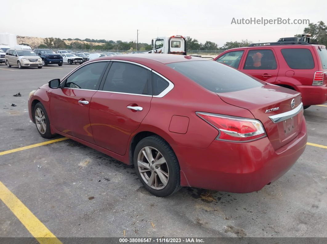 2015 Nissan Altima 2.5 Sl Red vin: 1N4AL3AP5FN306265