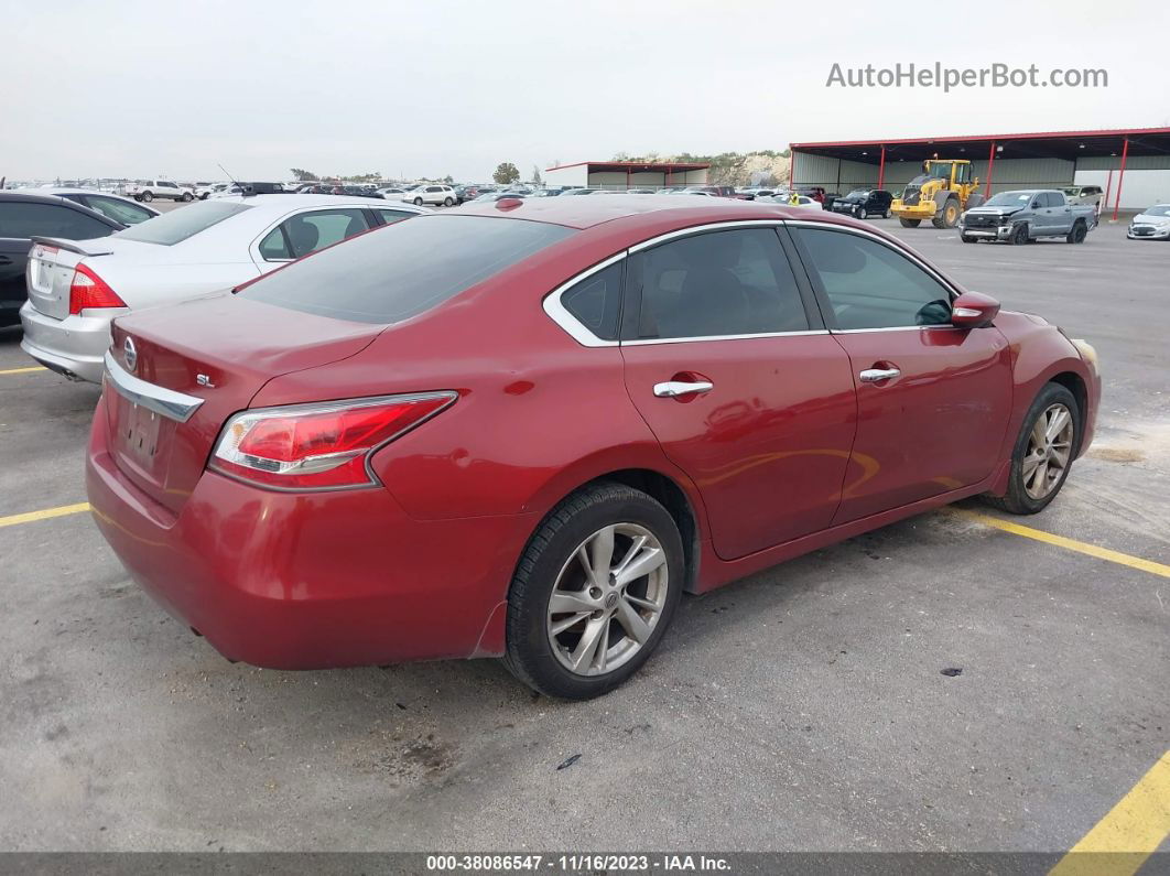 2015 Nissan Altima 2.5 Sl Красный vin: 1N4AL3AP5FN306265