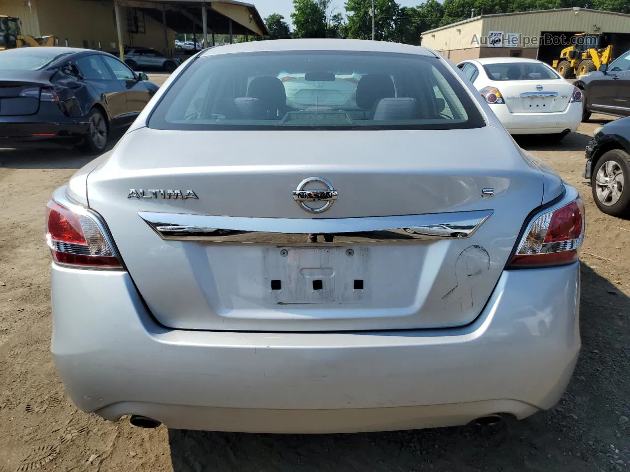 2015 Nissan Altima 2.5 Silver vin: 1N4AL3AP5FN322272