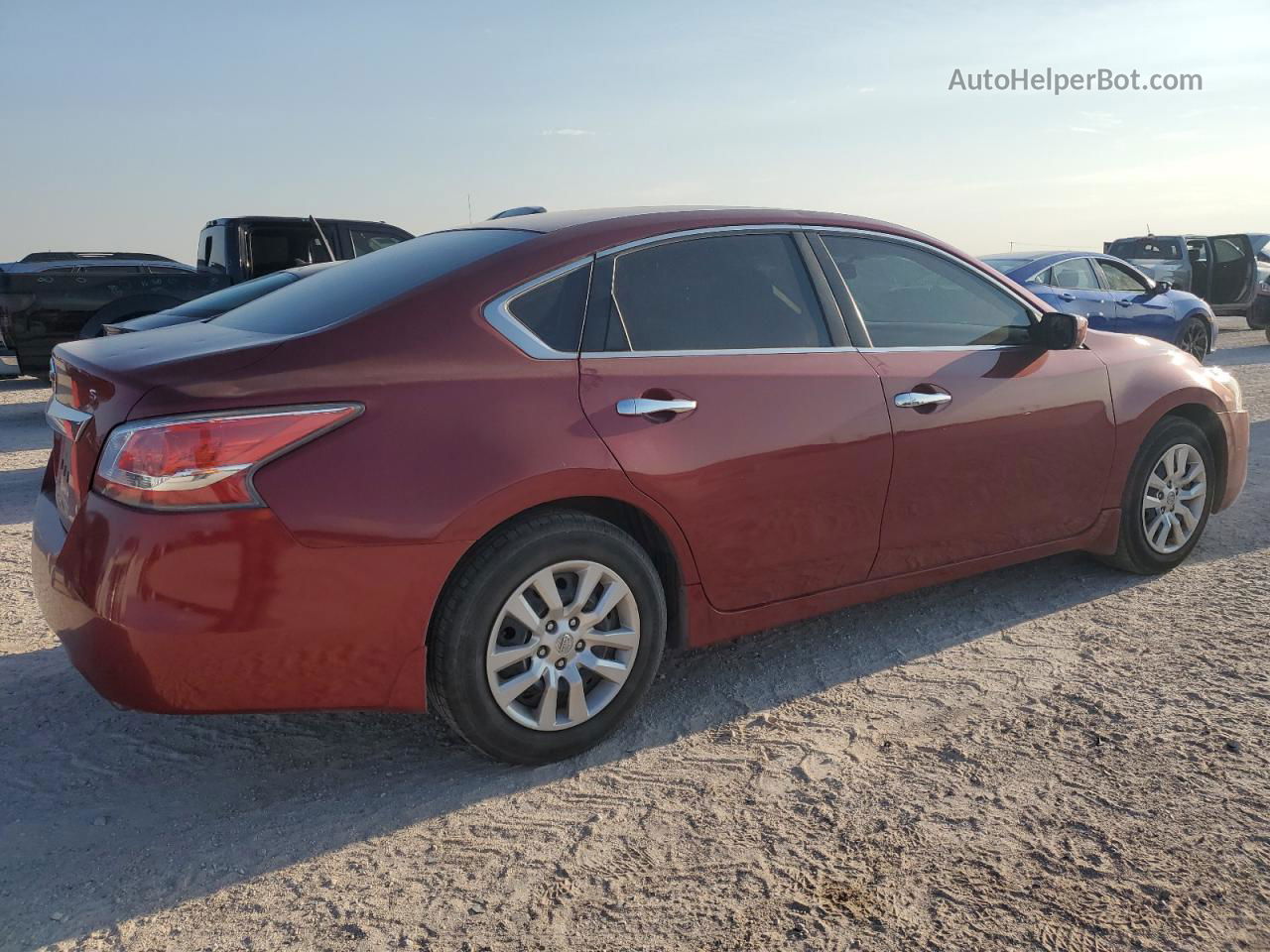 2015 Nissan Altima 2.5 Maroon vin: 1N4AL3AP5FN329870