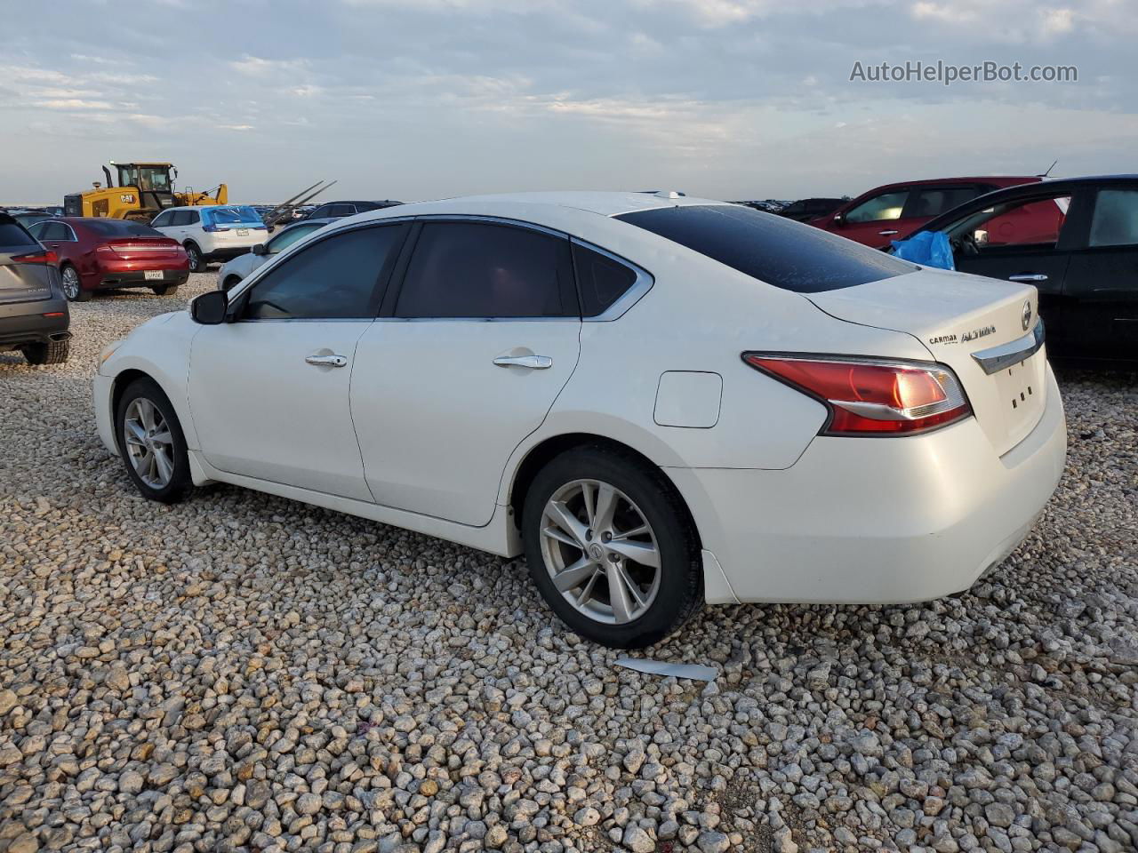 2015 Nissan Altima 2.5 White vin: 1N4AL3AP5FN342506