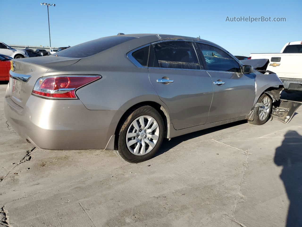 2015 Nissan Altima 2.5 Желто-коричневый vin: 1N4AL3AP5FN354526