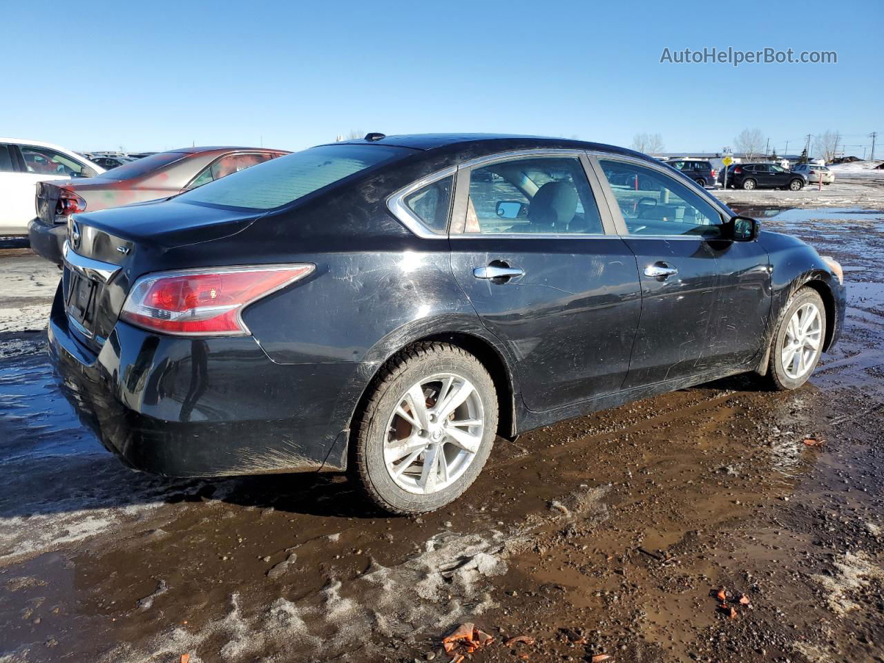 2015 Nissan Altima 2.5 Black vin: 1N4AL3AP5FN357748