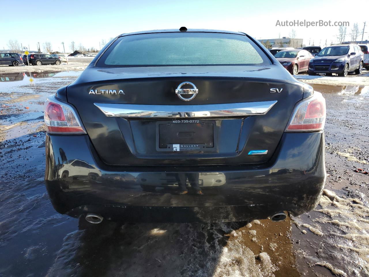 2015 Nissan Altima 2.5 Black vin: 1N4AL3AP5FN357748