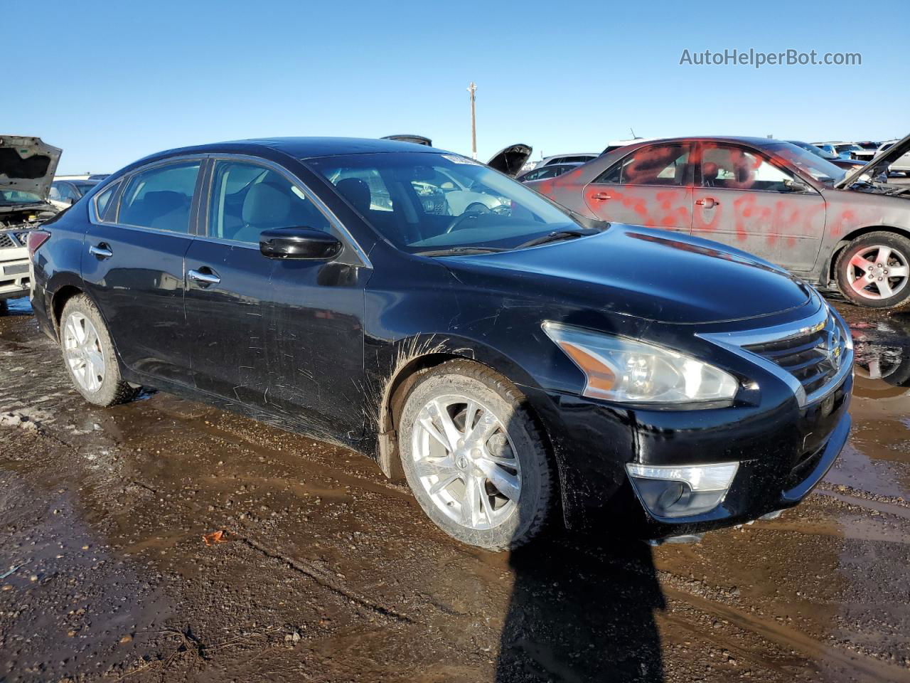 2015 Nissan Altima 2.5 Черный vin: 1N4AL3AP5FN357748