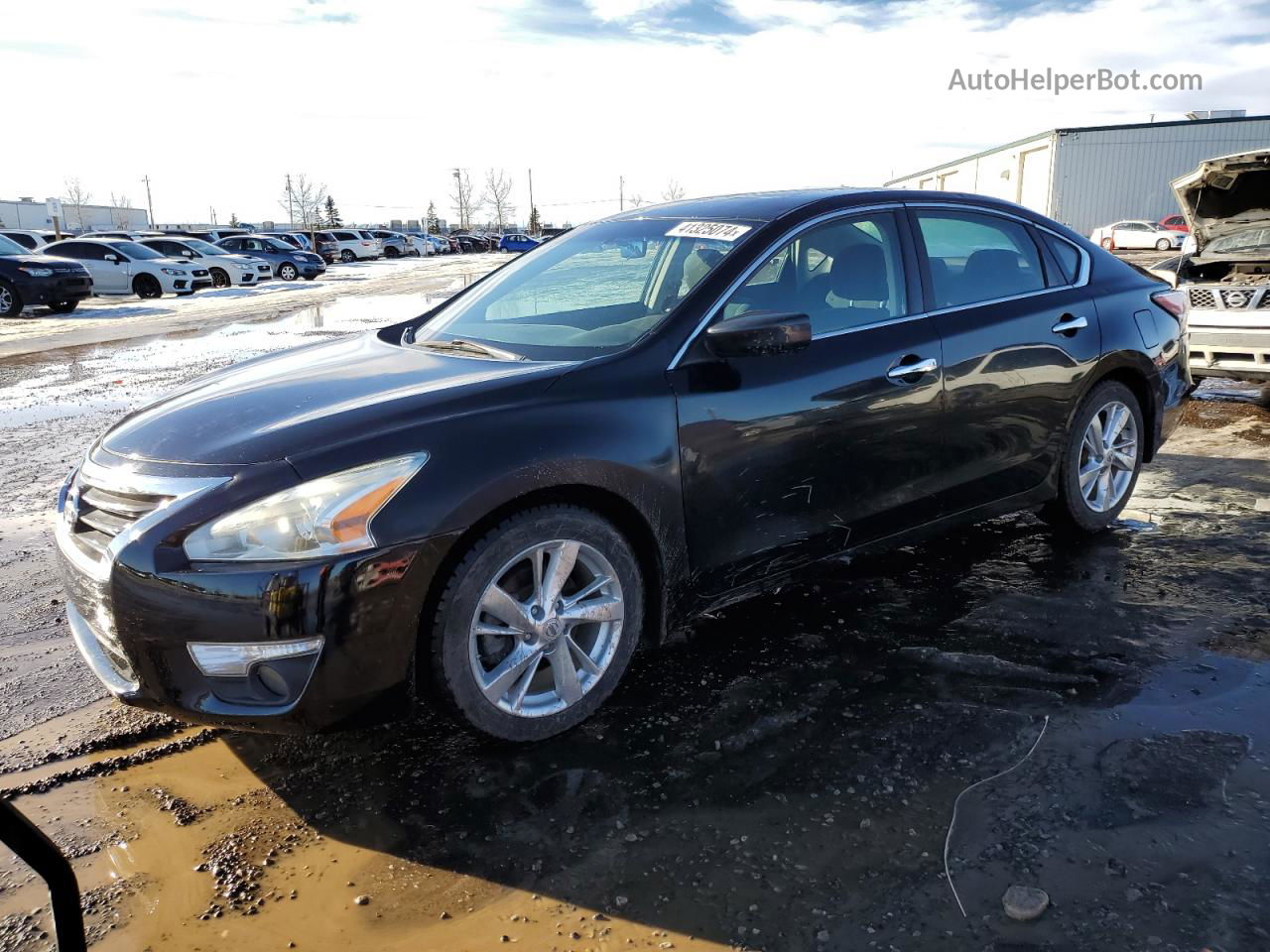 2015 Nissan Altima 2.5 Черный vin: 1N4AL3AP5FN357748