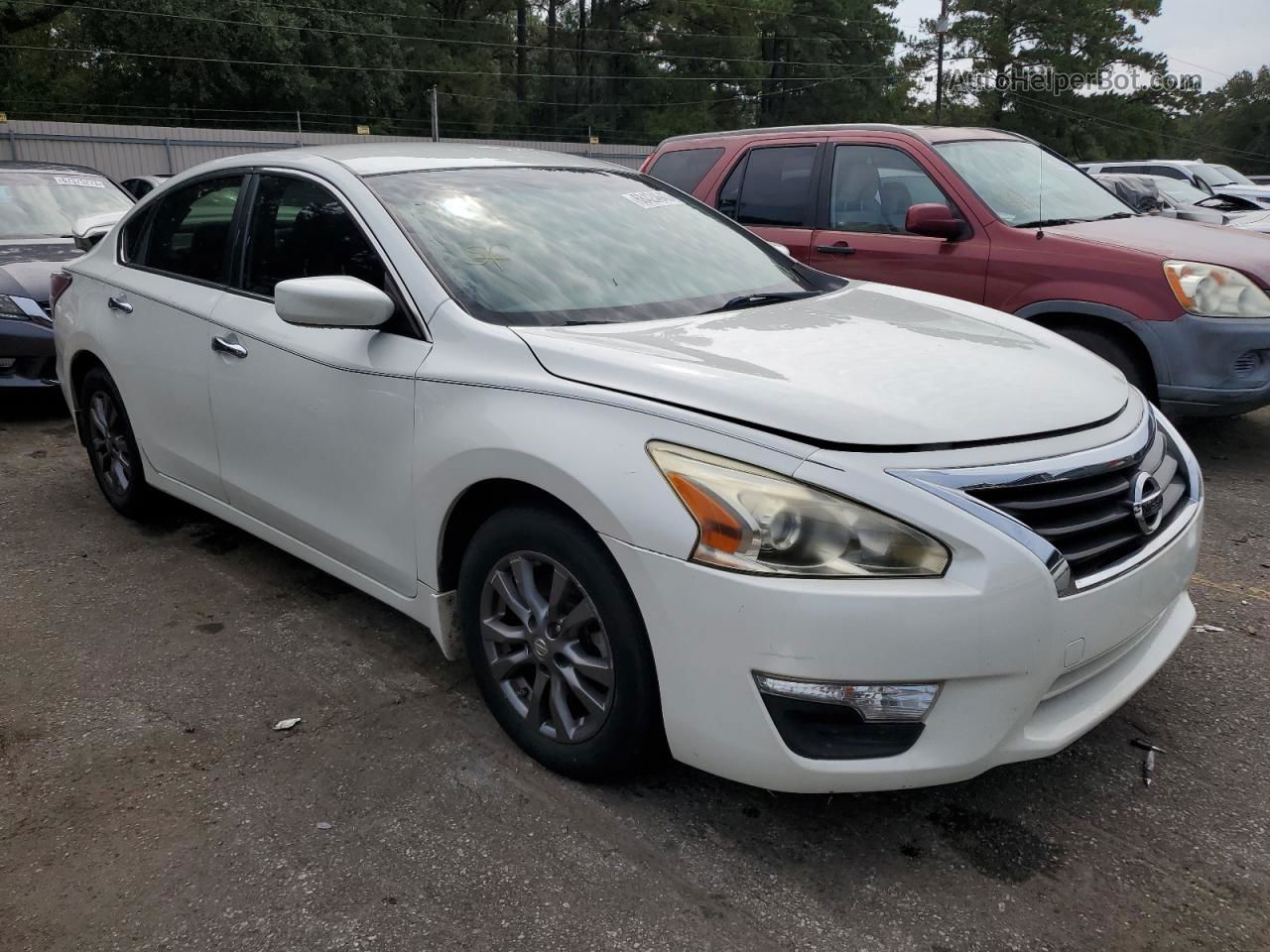 2015 Nissan Altima 2.5 Белый vin: 1N4AL3AP5FN358902