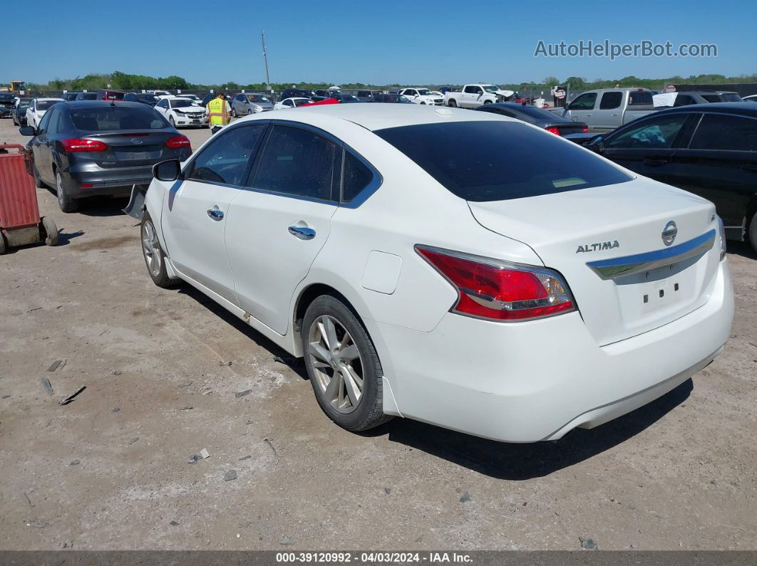 2015 Nissan Altima 2.5 Sl White vin: 1N4AL3AP5FN395870