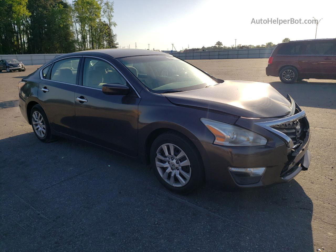 2015 Nissan Altima 2.5 Brown vin: 1N4AL3AP5FN873480