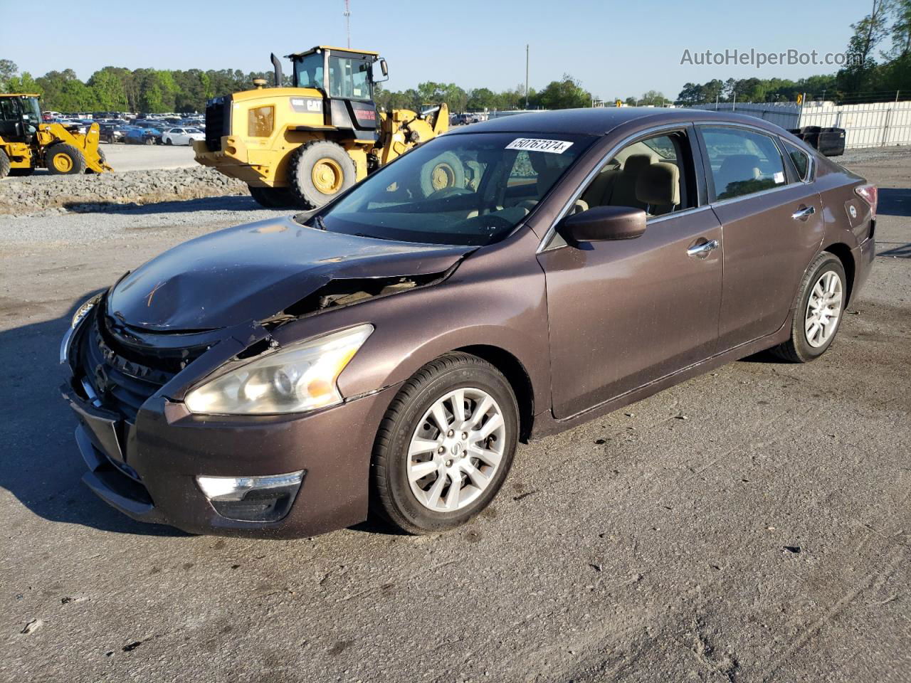 2015 Nissan Altima 2.5 Коричневый vin: 1N4AL3AP5FN873480